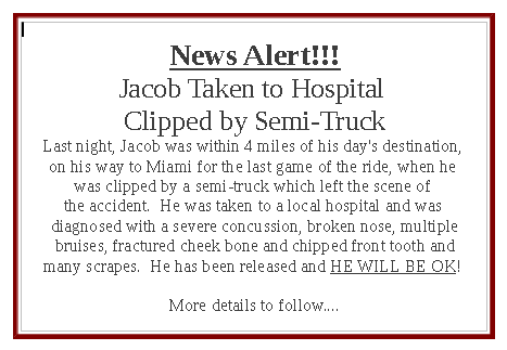 Jacob update